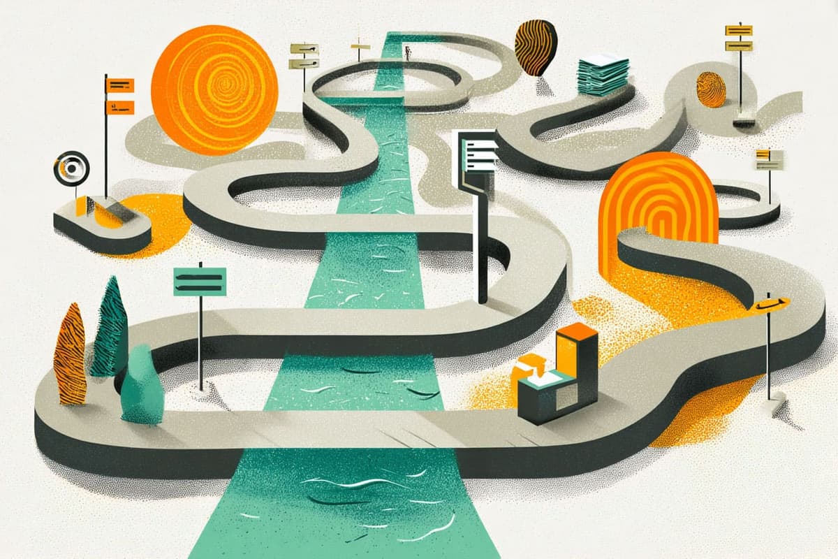 Illustration of learning moments and breakthrough realizations