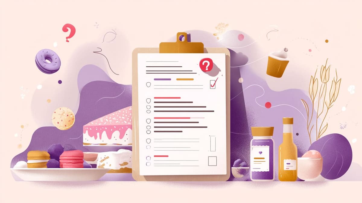 Illustration of bakery knowledge map for Building Your First AI Chatbot: A Step-by-Step Guide