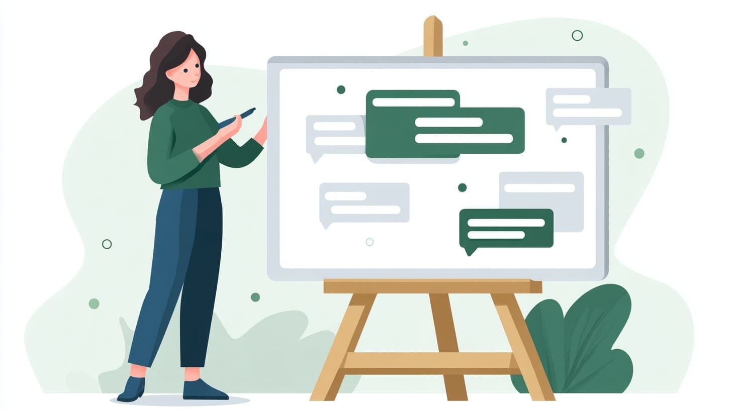 Abstract illustration representing Google Bard for Brainstorming Sessions