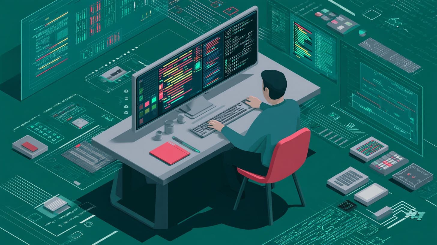 Abstract illustration representing Getting Started with ChatGPT: A Zero‑Code Tutorial