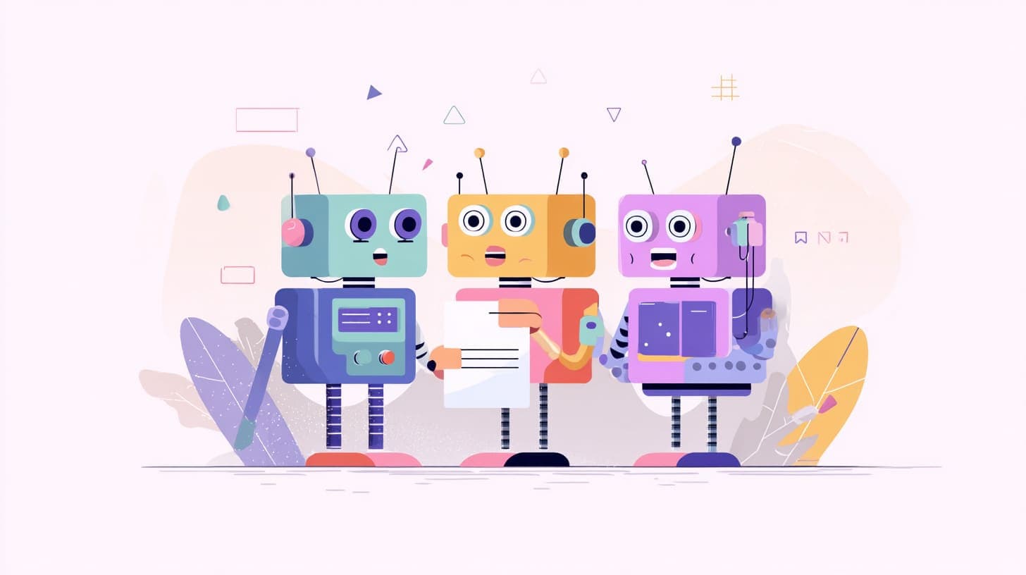 Abstract illustration representing My Weekly Workflow: Scheduling Posts with an AI Agent