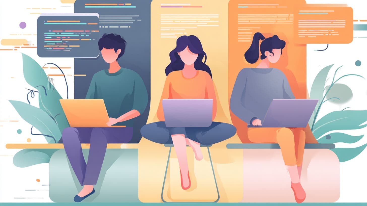 Abstract illustration representing What Are Large Language Models (LLMs)?