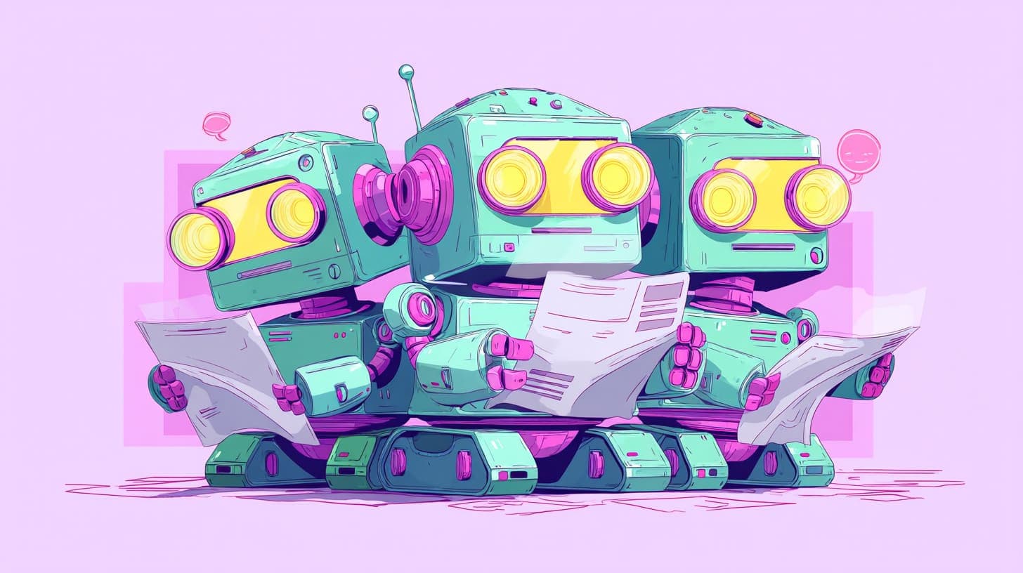 Abstract illustration representing Agentic AI