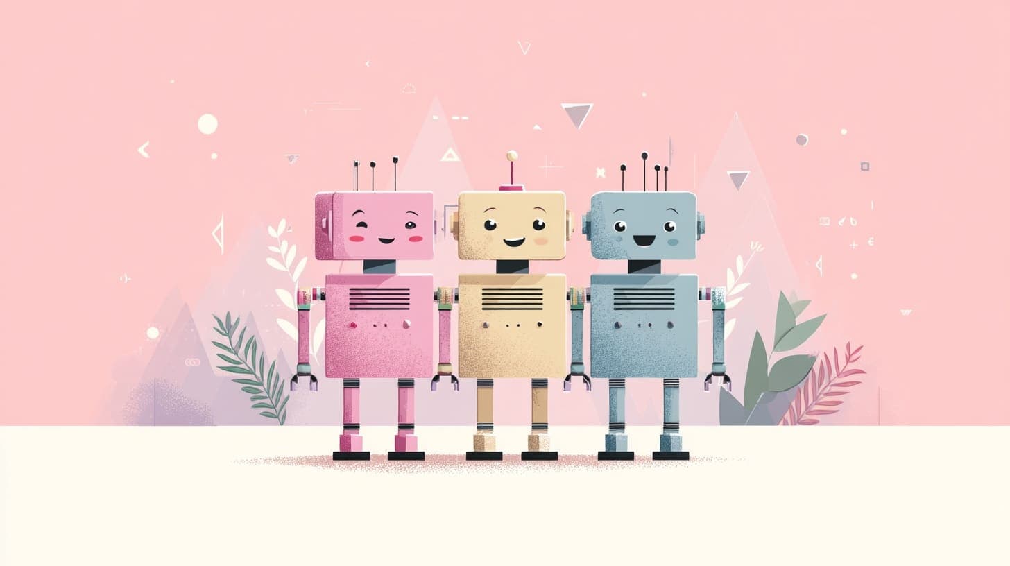 Abstract illustration representing Zero‑Code AI Development