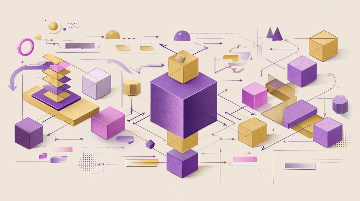 Illustration of building blocks transformation diagram for What Are Foundation Models? A Beginner's Guide