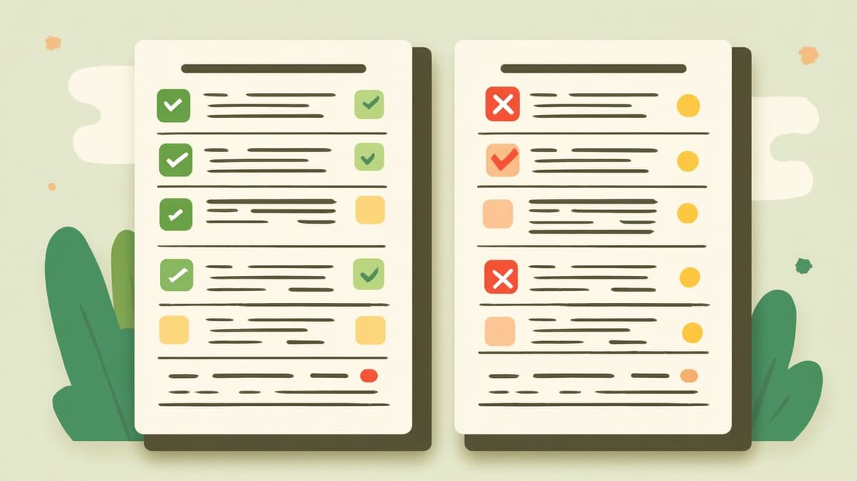 Illustration of comparison matrix for What Are Large Language Models (LLMs)?