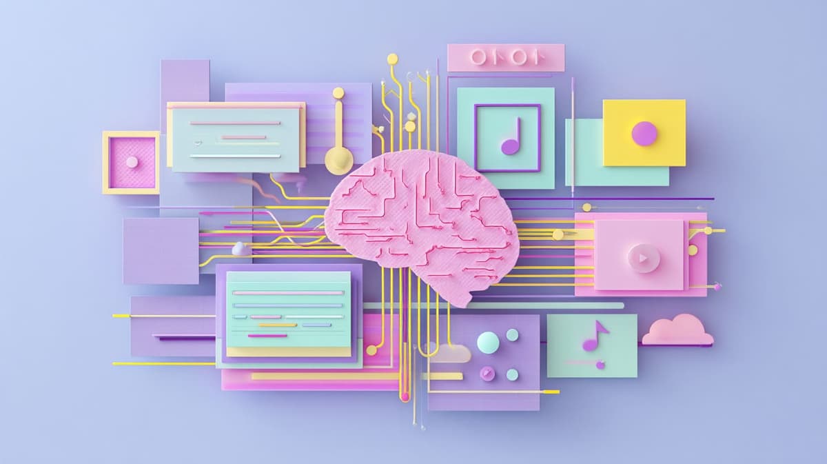 Diagram illustrating the AI process workflow