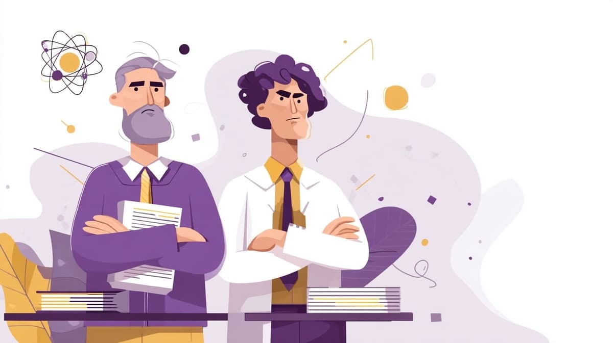 Illustration of brilliant intern at a desk receiving instructions for What Is a Prompt‑Driven Agent?