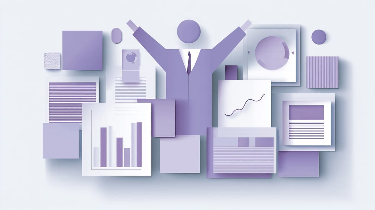 Illustration highlighting the benefits of AI technology