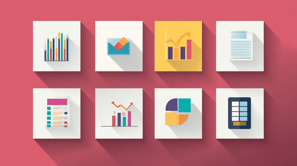 Illustration showing AI applications across different industries